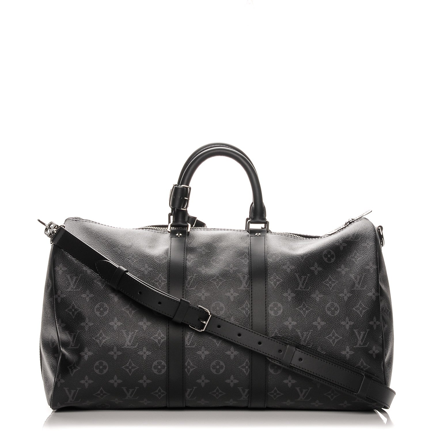 Louis Vuitton Monogram Eclipse Keepall Bandouliere 45 1 of 6
