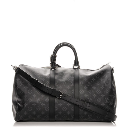 Louis Vuitton Monogram Eclipse Keepall Bandouliere 45 1 of 6