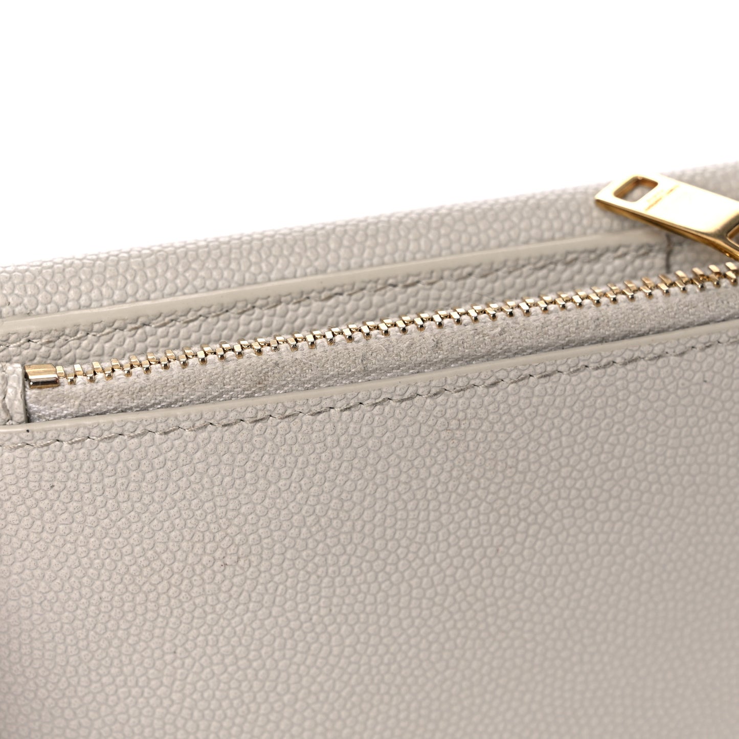 Grain De Poudre Monogram Uptown Compact Wallet Blanc Vintage