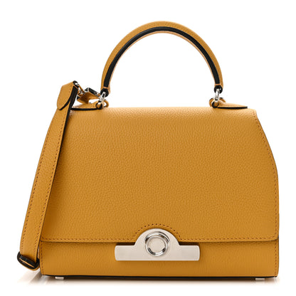 Moynat Taurillon Blush Rejane BB Saffron Yellow 1 of 11