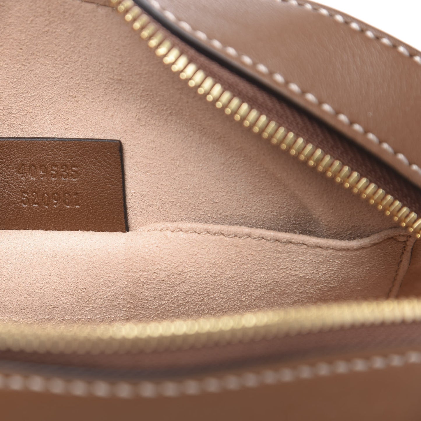 GG Supreme Monogram Blind For Love Embroidered Mini Chain Shoulder Bag Beige Tuscany