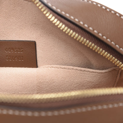 Gucci GG Supreme Monogram Blind For Love Embroidered Mini Chain Shoulder Bag Beige Tuscany 7 of 11