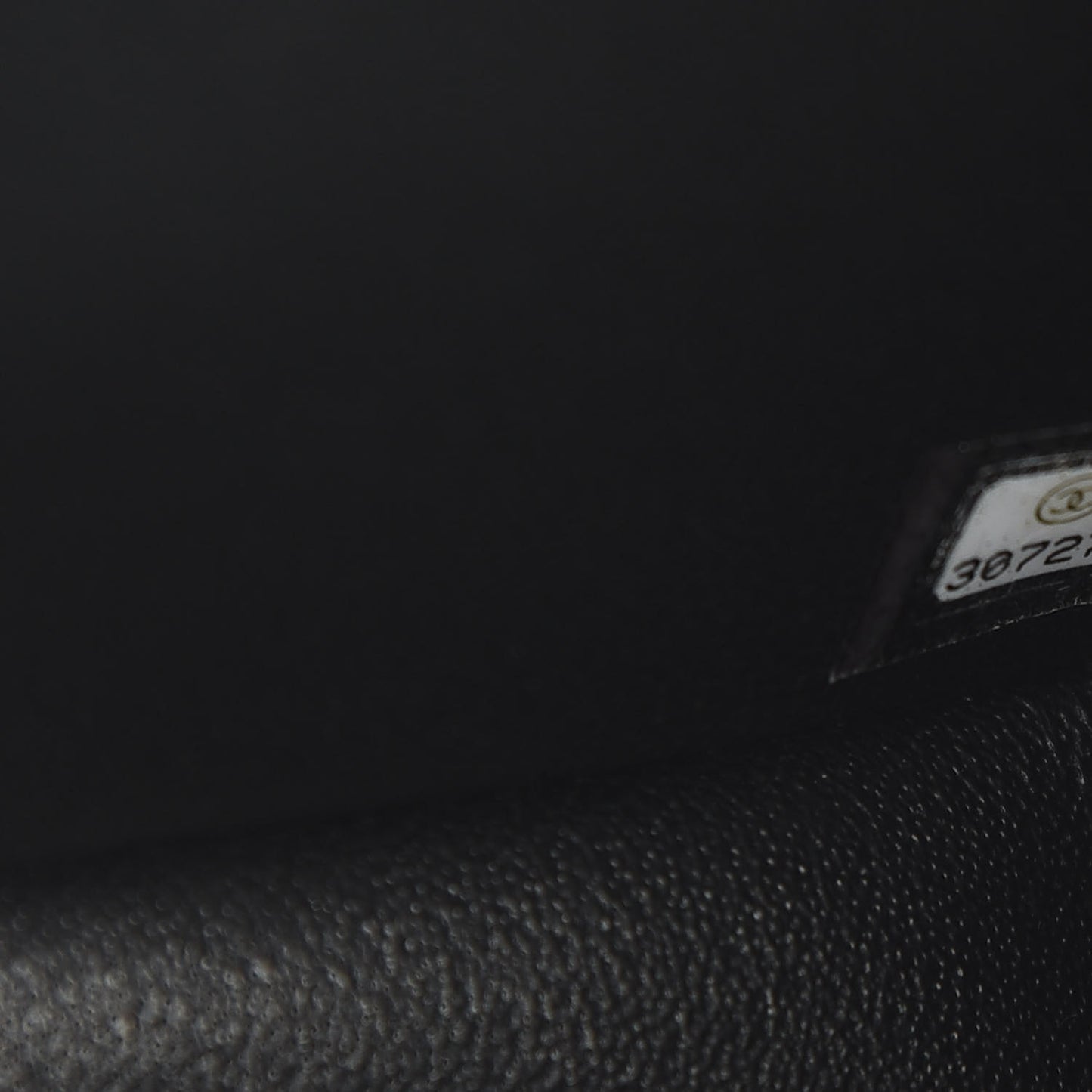 Lambskin Quilted Mini Rectangular Flap Black