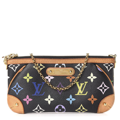 Louis Vuitton Monogram Multicolor Pochette Milla MM Black 1 of 11