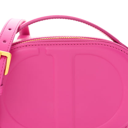 Christian Dior Calfskin CD Signature Oval Crossbody Camera Bag Rani Pink 9 of 11