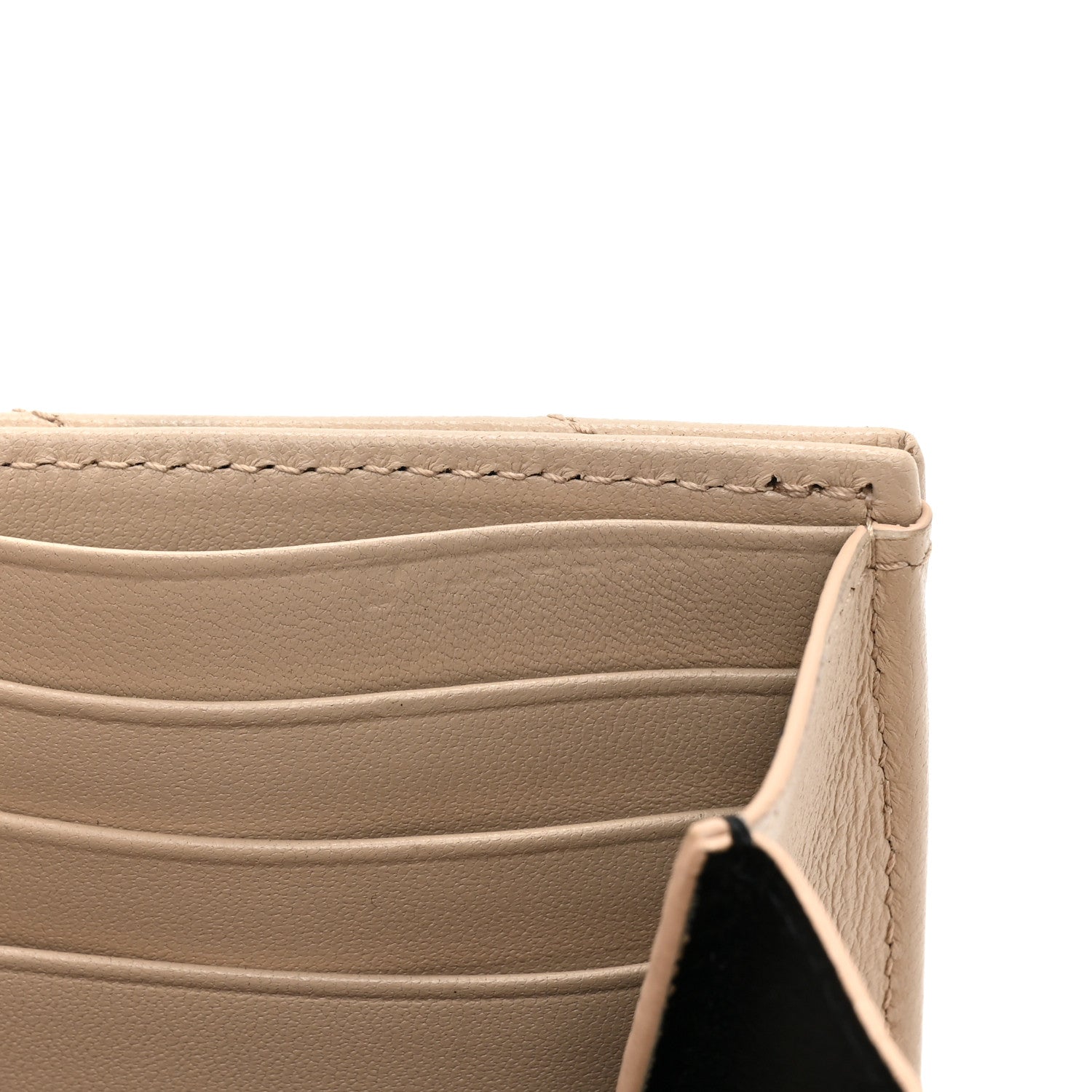Saint Laurent Lambskin Y Quilted Monogram Large Loulou Flap Wallet Nude Powder 13 of 16