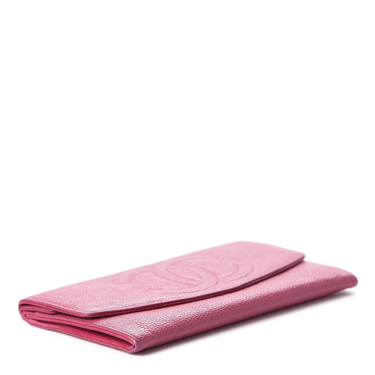 Caviar Timeless CC Wallet Dark Fuchsia