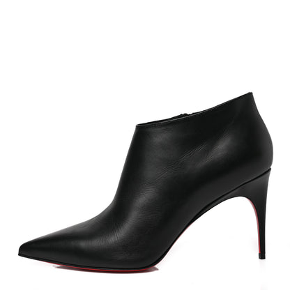 Christian Louboutin Calfskin Gorgona 85 Ankle Boots 41.5 Black 1 of 8