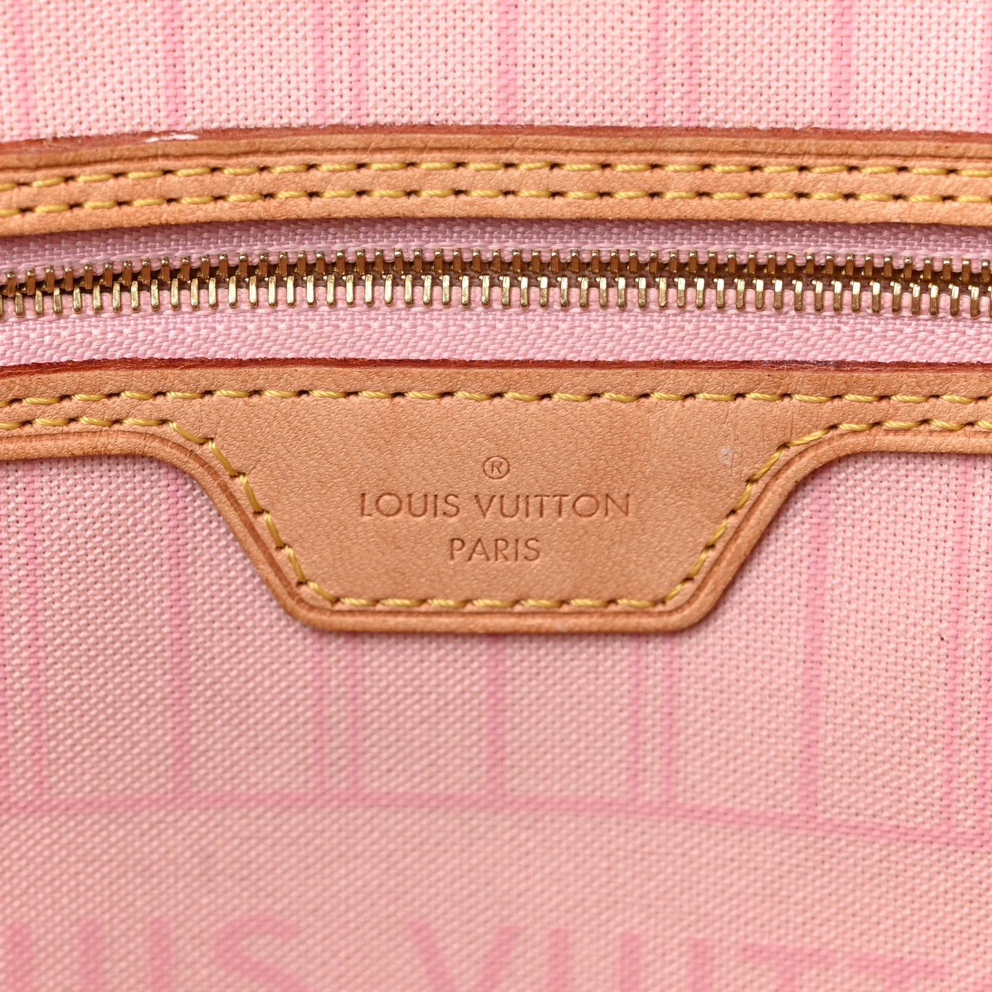 Damier Azur Neo Neverfull MM Rose Ballerine