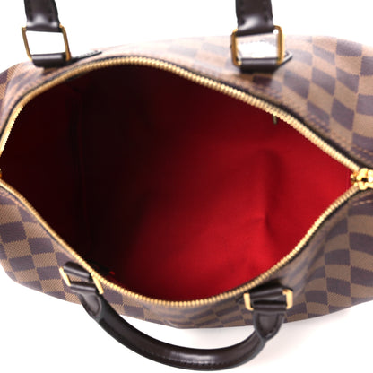 Louis Vuitton Damier Ebene Speedy Bandouliere 30 5 of 12