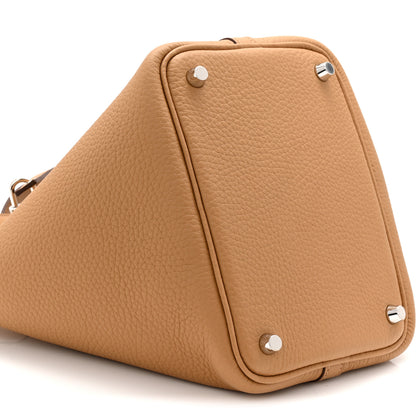 Hermes Taurillon Clemence Picotin Lock 18 PM Biscuit 10 of 11