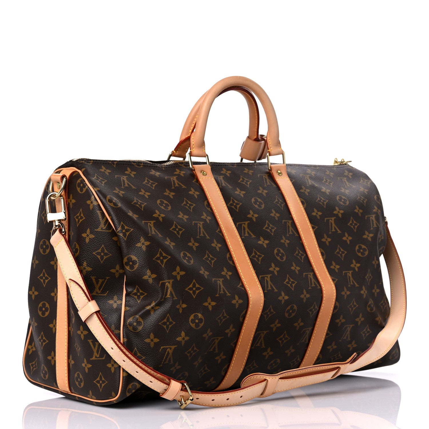 Louis Vuitton Monogram Keepall Bandouliere 50 3 of 23