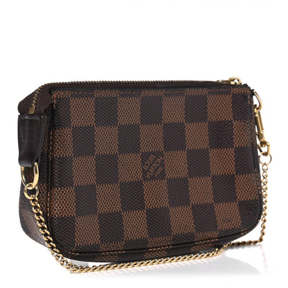 Louis Vuitton Damier Ebene Mini Pochette Accessories 2 of 9