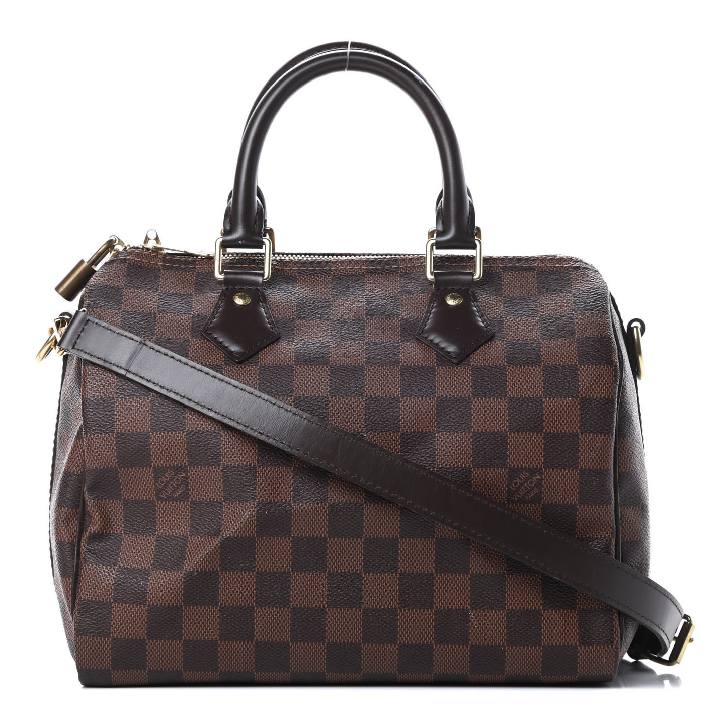 Damier Ebene Speedy Bandouliere 25