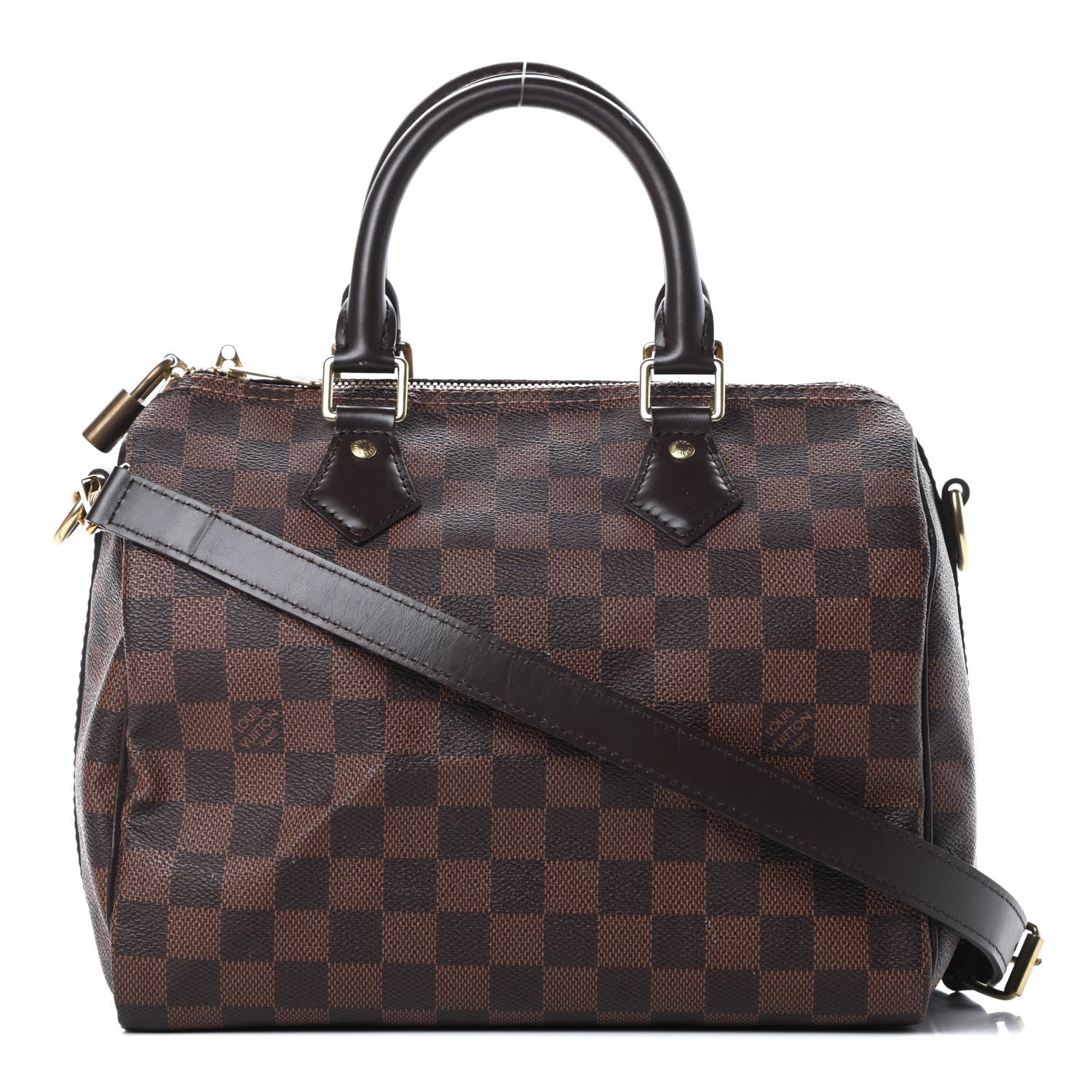 Louis Vuitton Damier Ebene Speedy Bandouliere 25 1 of 19