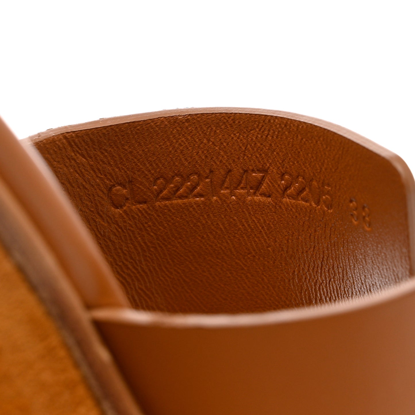 Calfskin Suede Eze 30 Sandals 38 Naturel