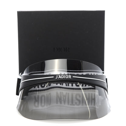Christian Dior Mirrored DiorClub1 Sun Visor Black 9 of 9