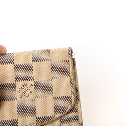 Louis Vuitton Damier Azur Emilie Wallet 8 of 11