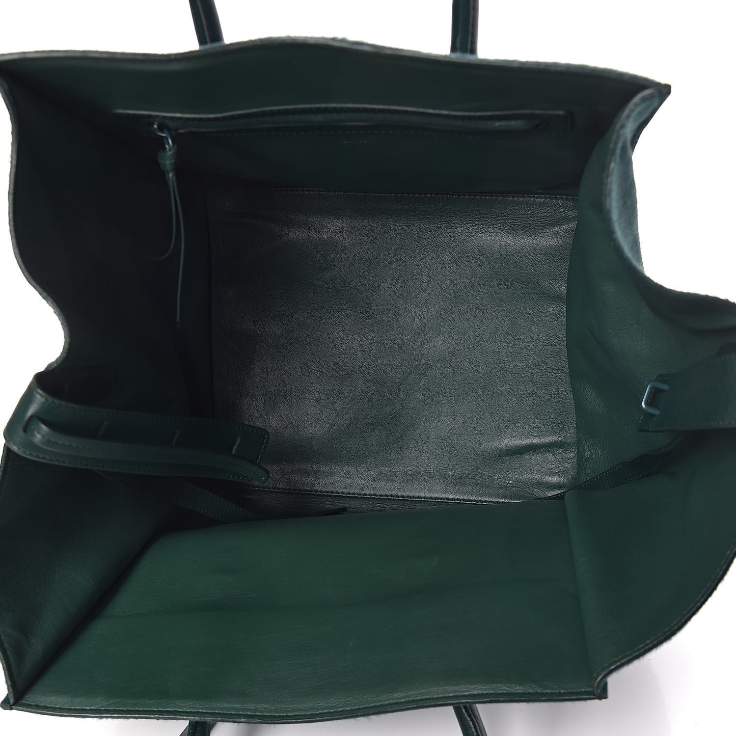 Pony Hair Small Phantom Luggage Jade