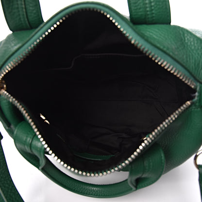 Alexander Wang Pebbled Calfskin Rocco Vine Green Gold Hardware 5 of 9