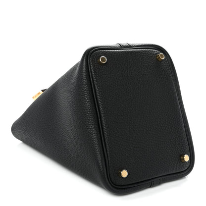 Hermes Taurillon Clemence Picotin Lock 18 PM Black 4 of 11