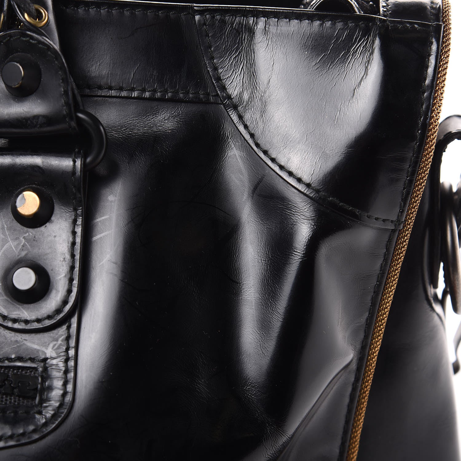 Balenciaga Glazed Calfskin Classic Hardware City Black 17 of 17