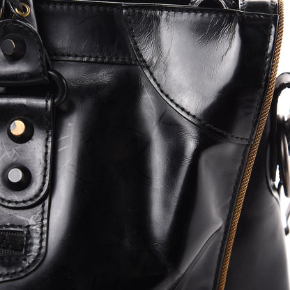 Balenciaga Glazed Calfskin Classic Hardware City Black 17 of 17