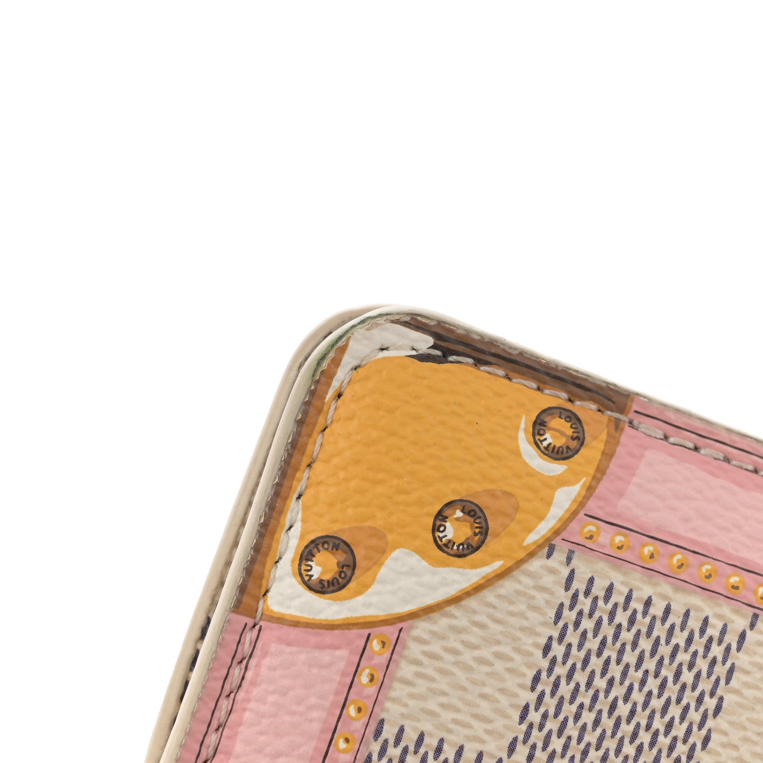 Louis Vuitton Damier Azur Summer Trunks Pochette Weekend 15 of 15