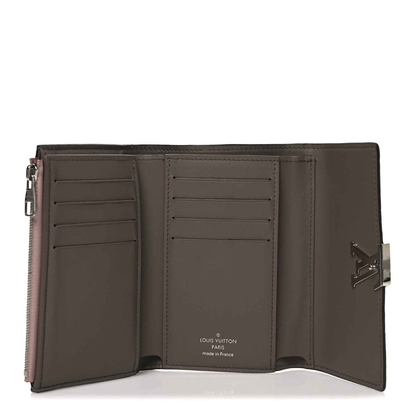 Taurillon Capucines Compact Wallet Magnolia