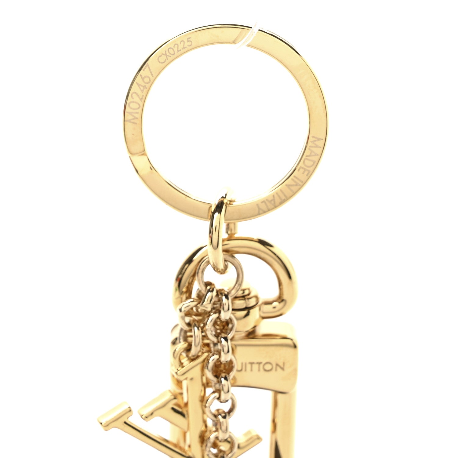 Louis Vuitton LV x TM Cowhide Monogram Superflat Panda Key Ring Bag Charm Multicolor 3 of 3