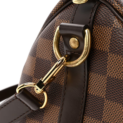 Louis Vuitton Damier Ebene Speedy Bandouliere 25 12 of 14