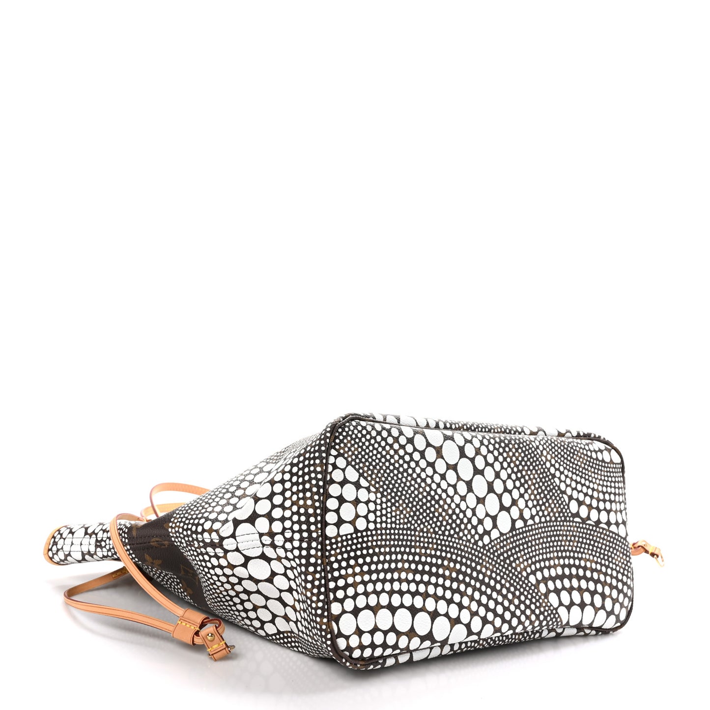 Monogram Kusama Waves Neverfull MM White