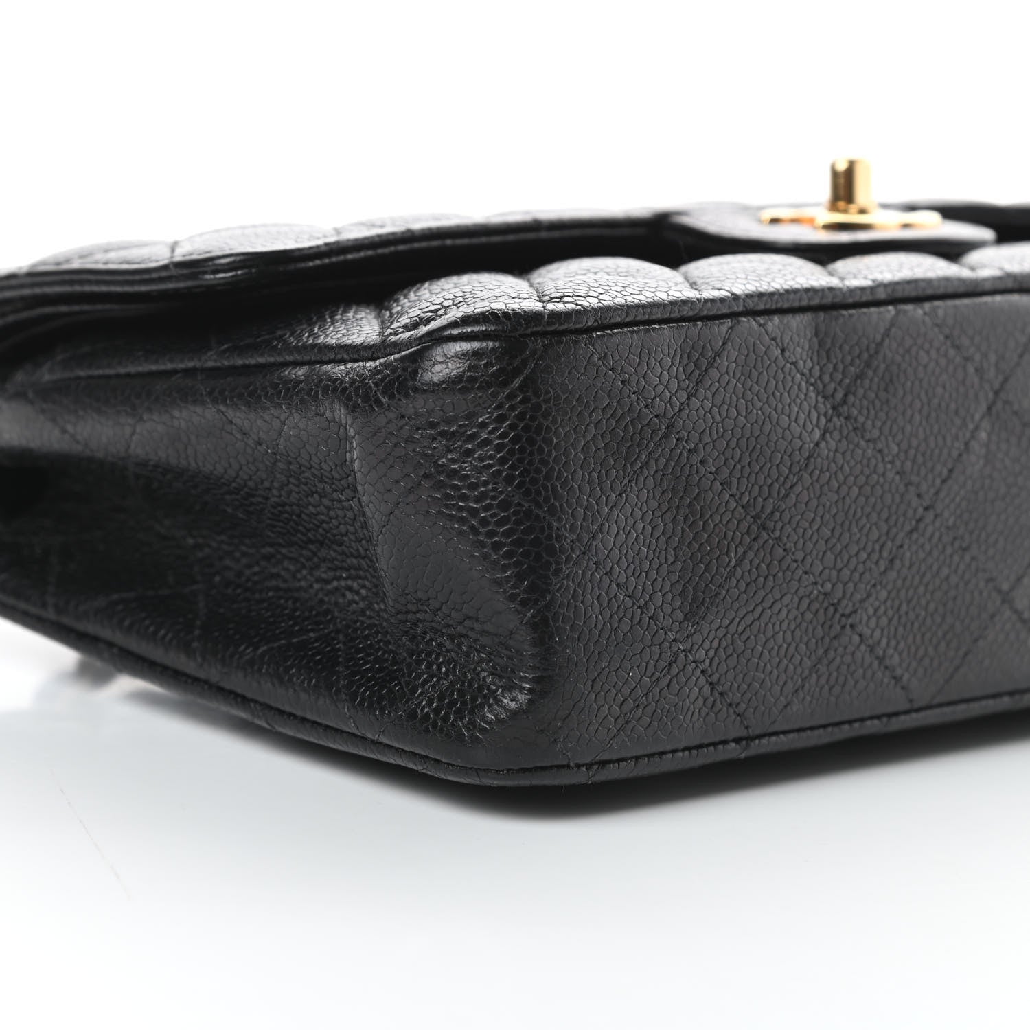 Chanel Caviar Quilted Medium Double Flap Black 10 of 16