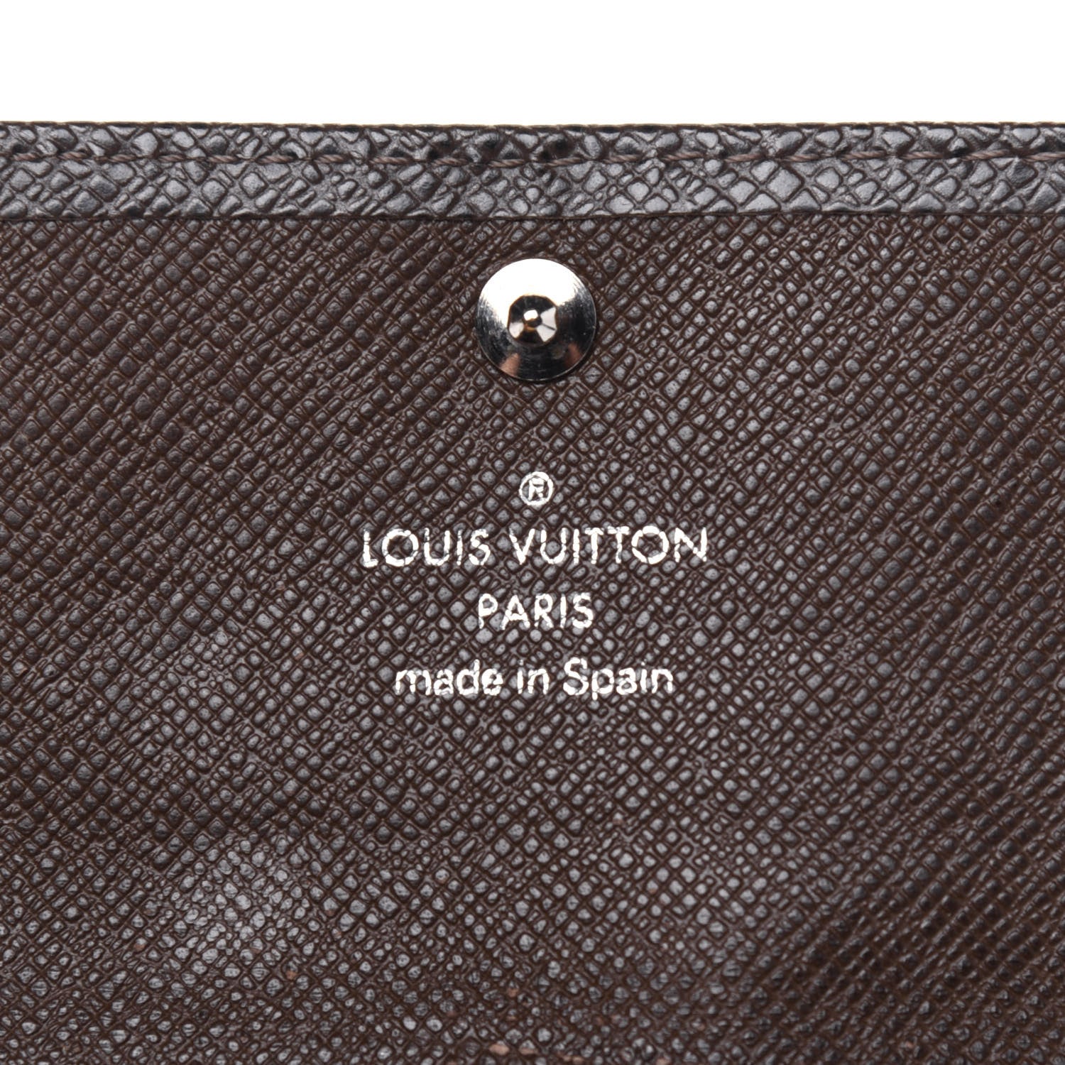 Louis Vuitton Taiga 6 Key Holder Grizzli 6 of 14