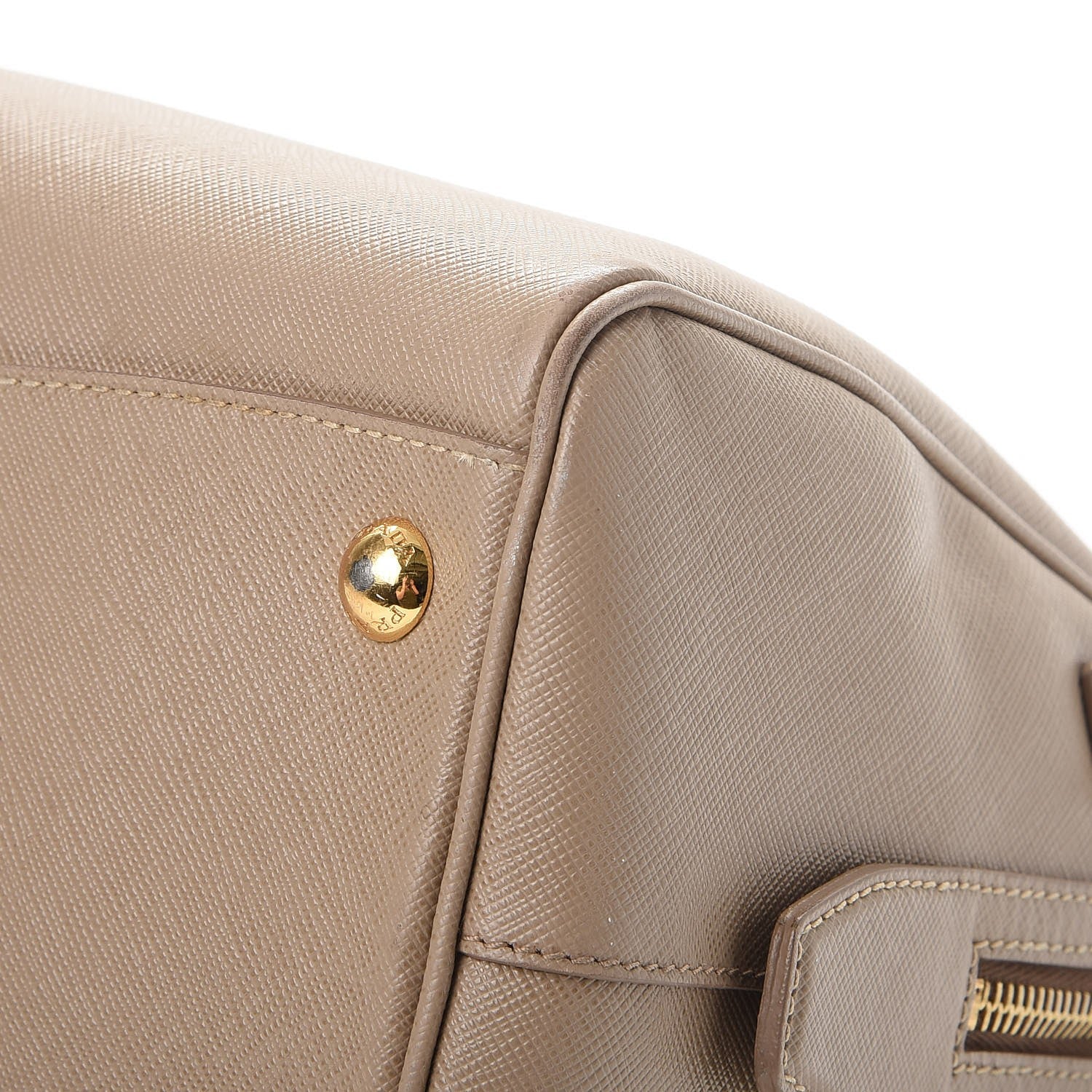 Prada Saffiano Lux Bowler Argilla 15 of 17