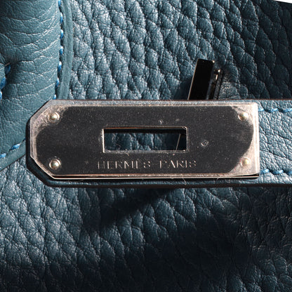 Hermes Fjord Birkin 35 Bleu Tempete 8 of 10