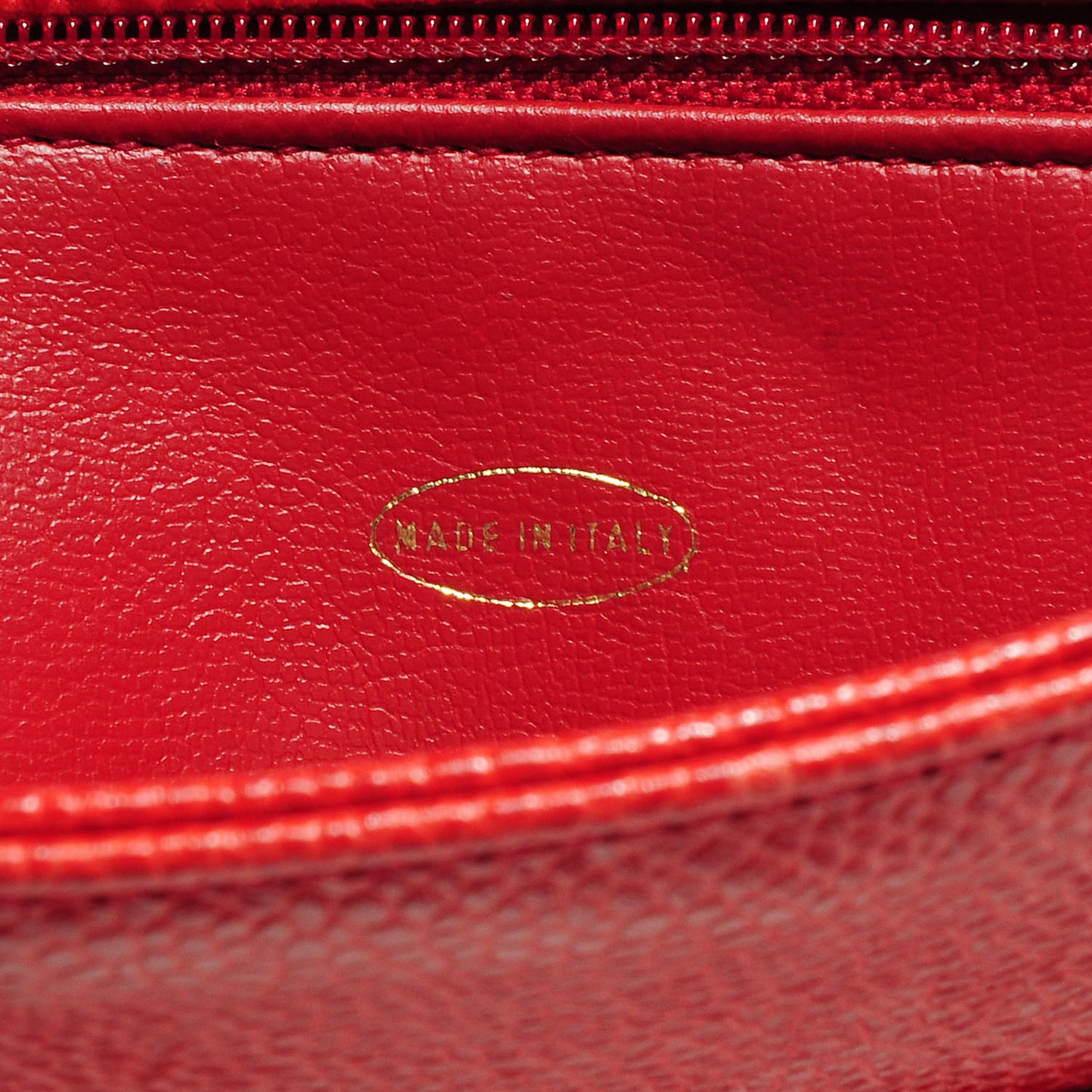 Caviar Shoulder Bag Red