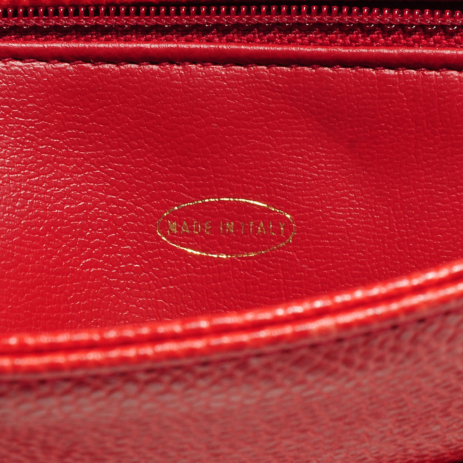 Chanel Caviar Shoulder Bag Red 6 of 9