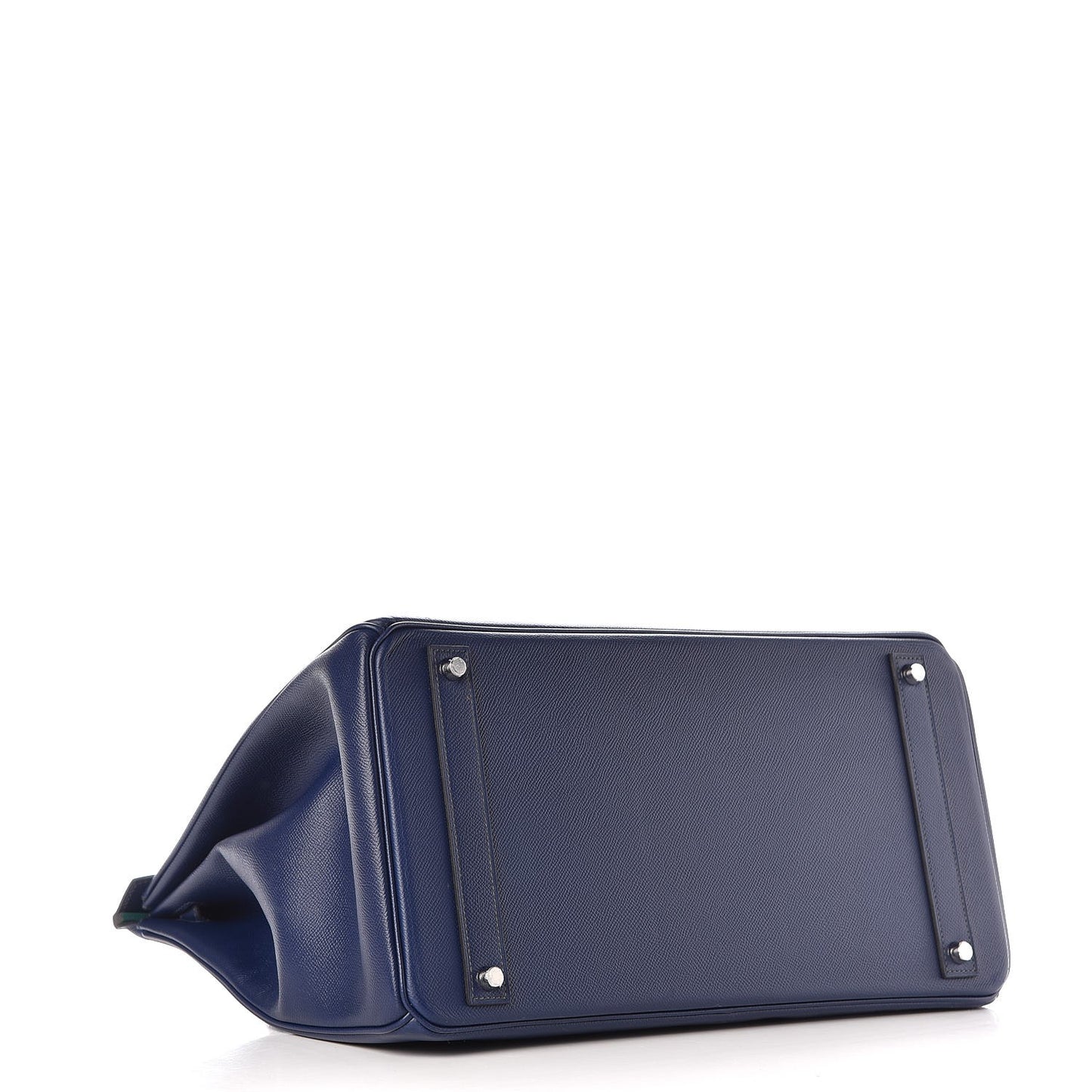 Epsom Horseshoe Birkin 40 Bleu Saphir Malachite