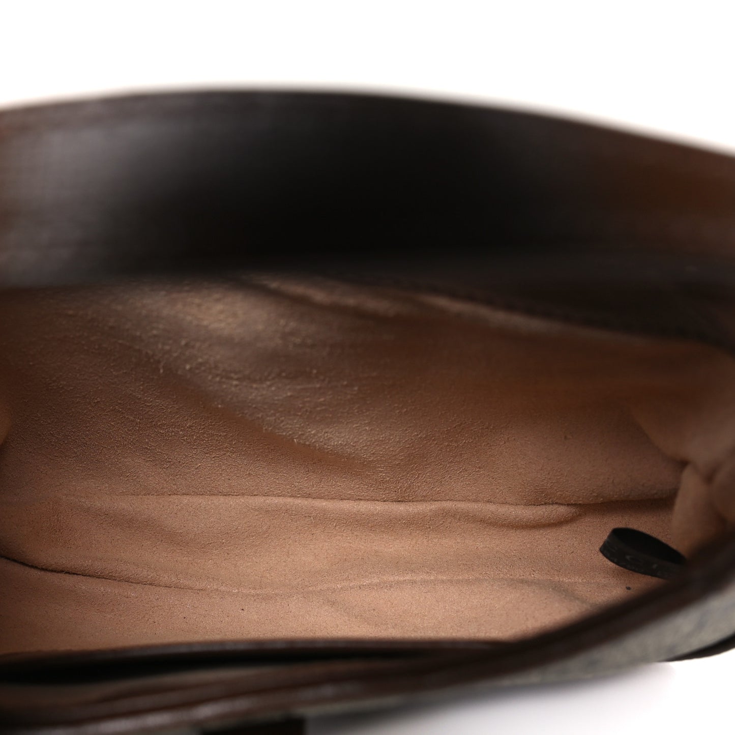 GG Supreme Monogram Azalea Calfskin Web Mini Jackie 1961 Hobo Beige Ebony Brown Sugar