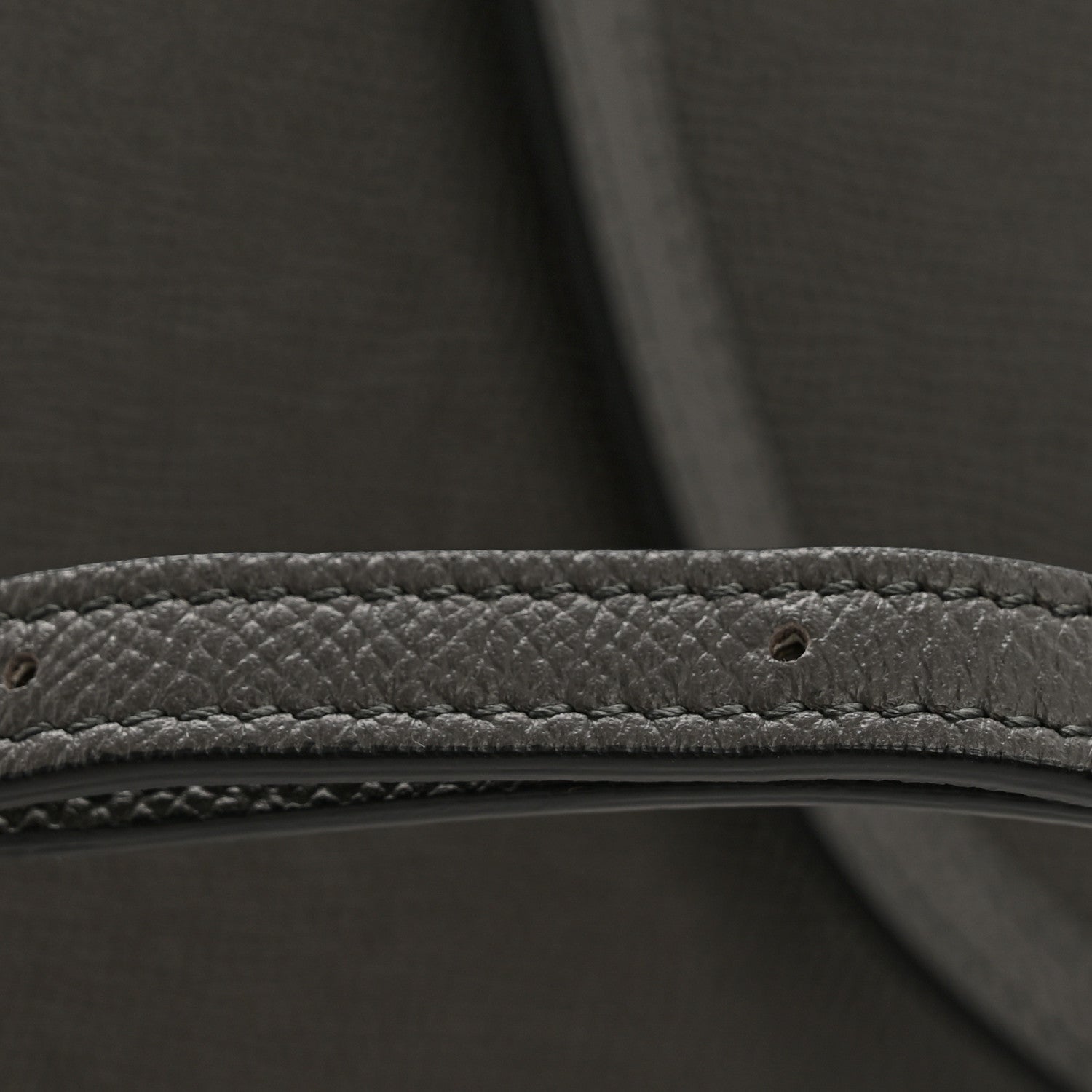 Celine Grained Calfskin Nano Belt Bag Grey 12 of 13