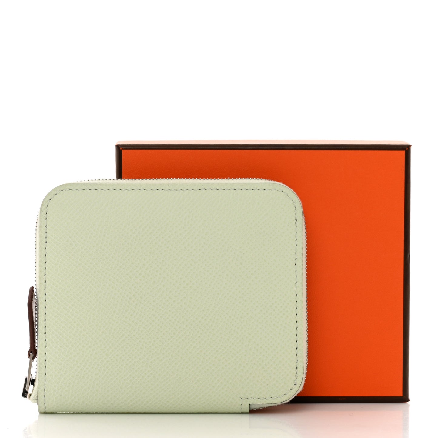 Epsom Silk'In Compact Wallet Vert Fizz
