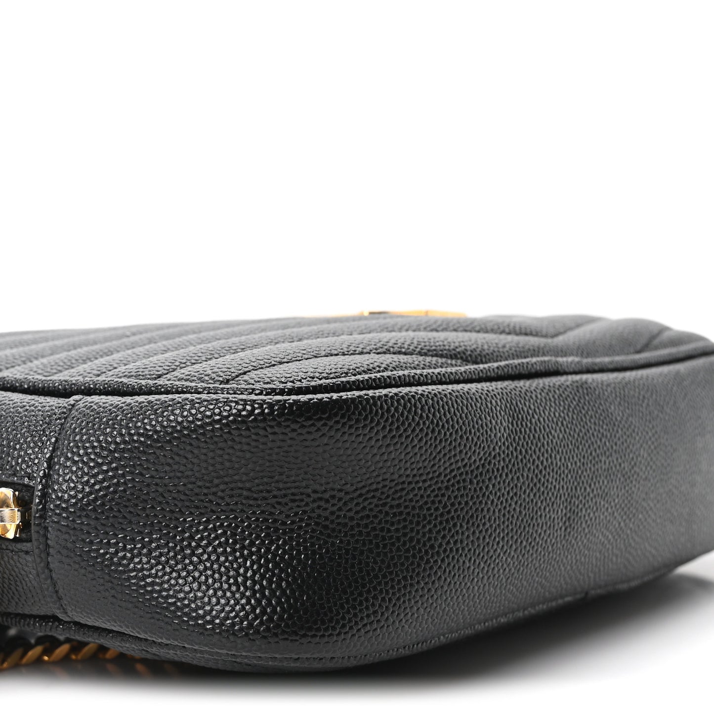 Grain De Poudre Matelasse Monogram Mini Lou Camera Bag Black