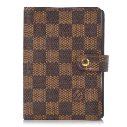 Louis Vuitton Damier Ebene Small Ring Agenda Cover 1 of 8