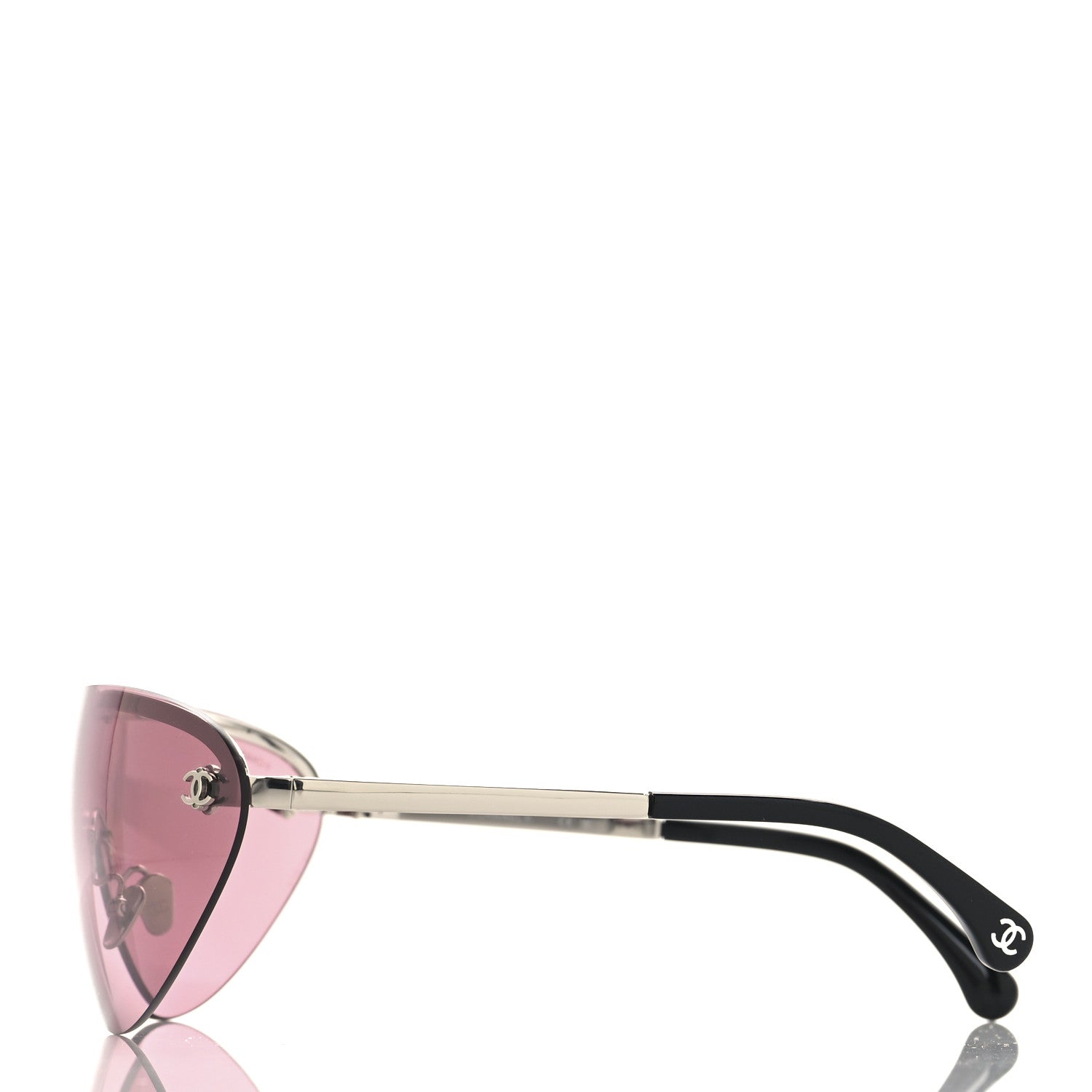 Chanel Metal Shield Sunglasses 71654 Pink 1719768 – FASHIONPHILE