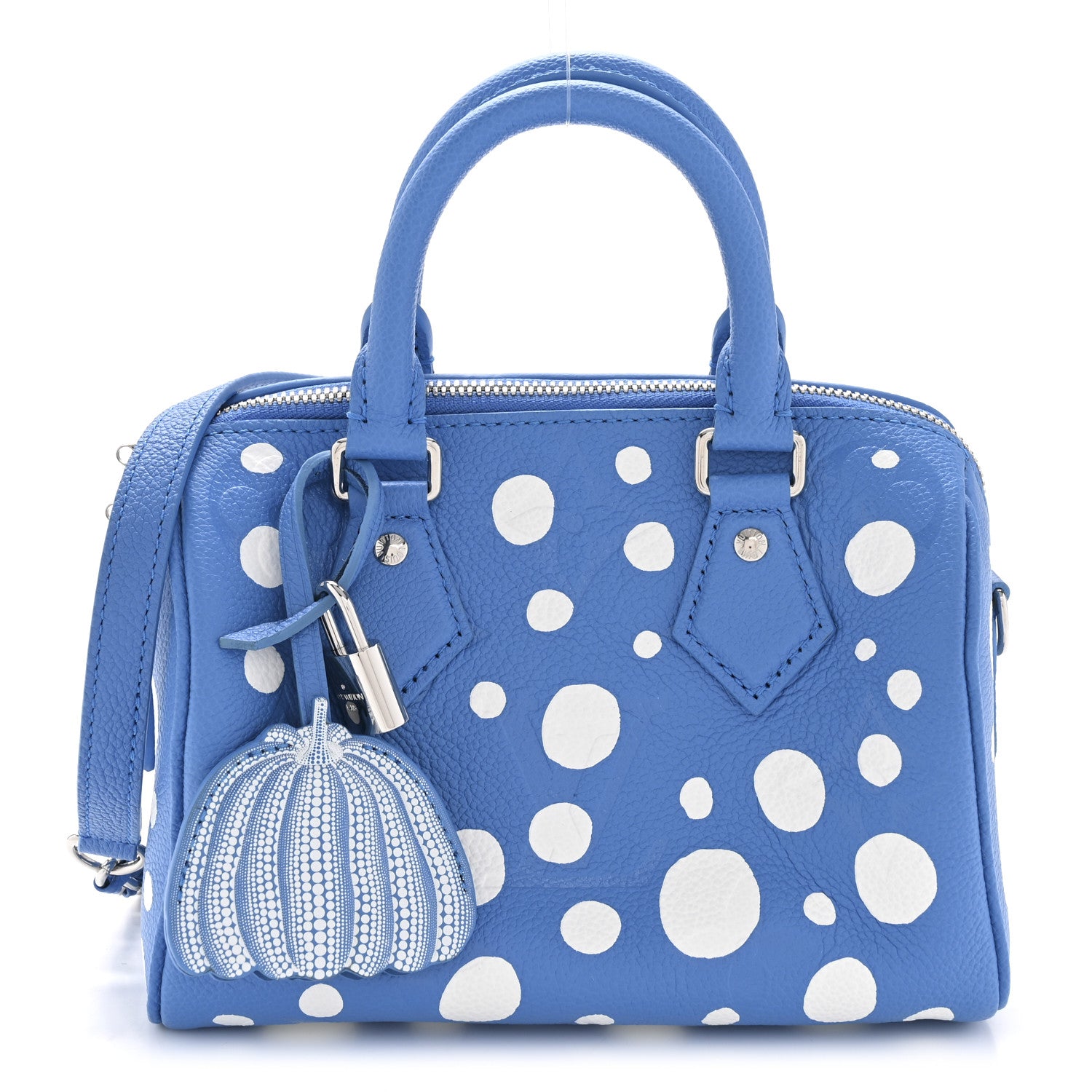 Louis Vuitton LV X YK Empreinte Speedy Bandouliere 20 Blue White 1 of 11