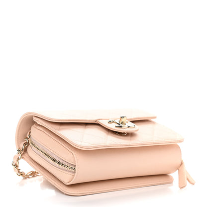 Chanel Caviar Quilted Like A Wallet Flap Light Beige 4 of 9
