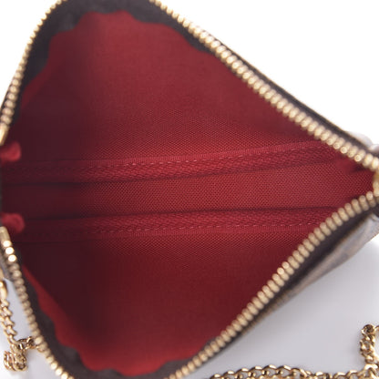 Louis Vuitton Damier Ebene Mini Pochette Accessories 5 of 7