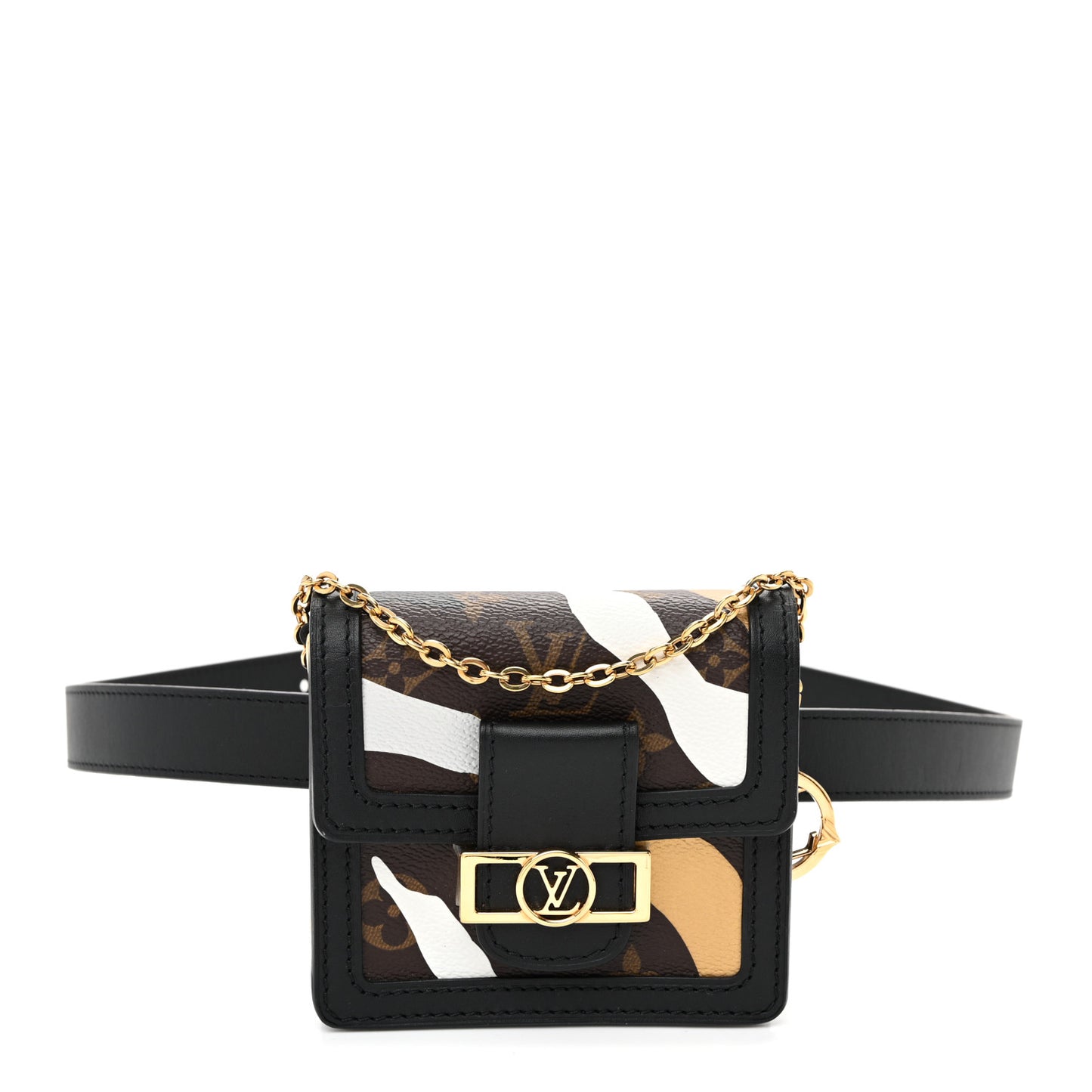 X LOL Monogram Bumbag Dauphine BB Gold Silver