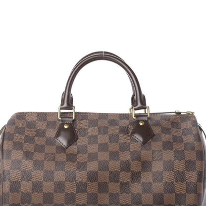 Louis Vuitton Damier Ebene Speedy 30 9 of 10